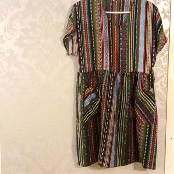 Shein Midi Boho Dress L - Picture 1 of 4